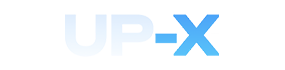 Логотип Ап Икс - мгновенная регистрация